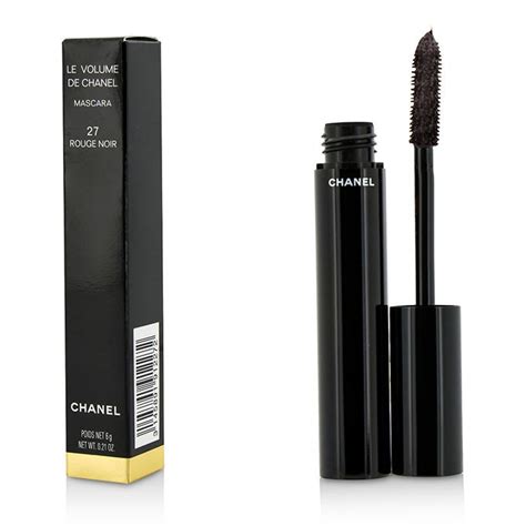 volume de chanel rouge noir|Chanel mascara noir.